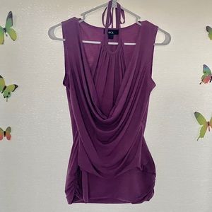 BCX size M purple blouse